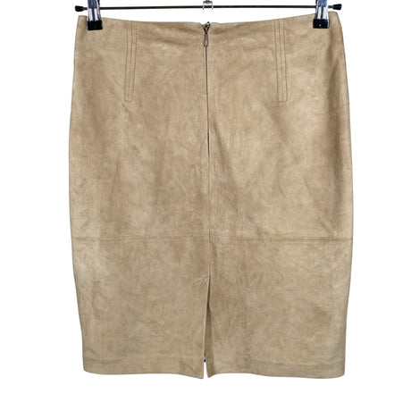 Unisex Ril's - Leather skirt, size 36 - Beige (2)
