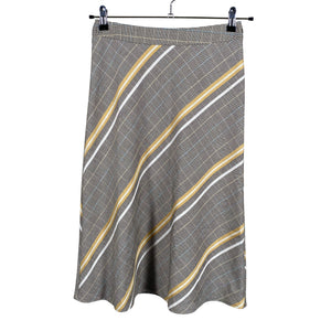 Unisex s.Oliver - Fabric skirt, size 34 - Gray (1)