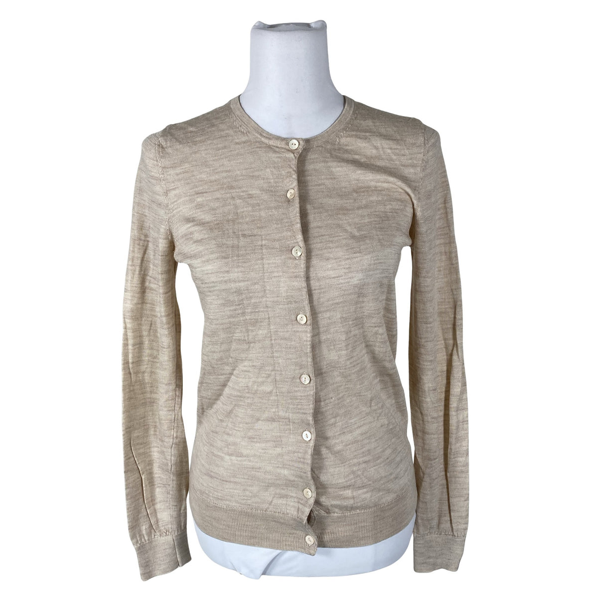 Unisex Global - Cardigan, size 38 - Beige (1)