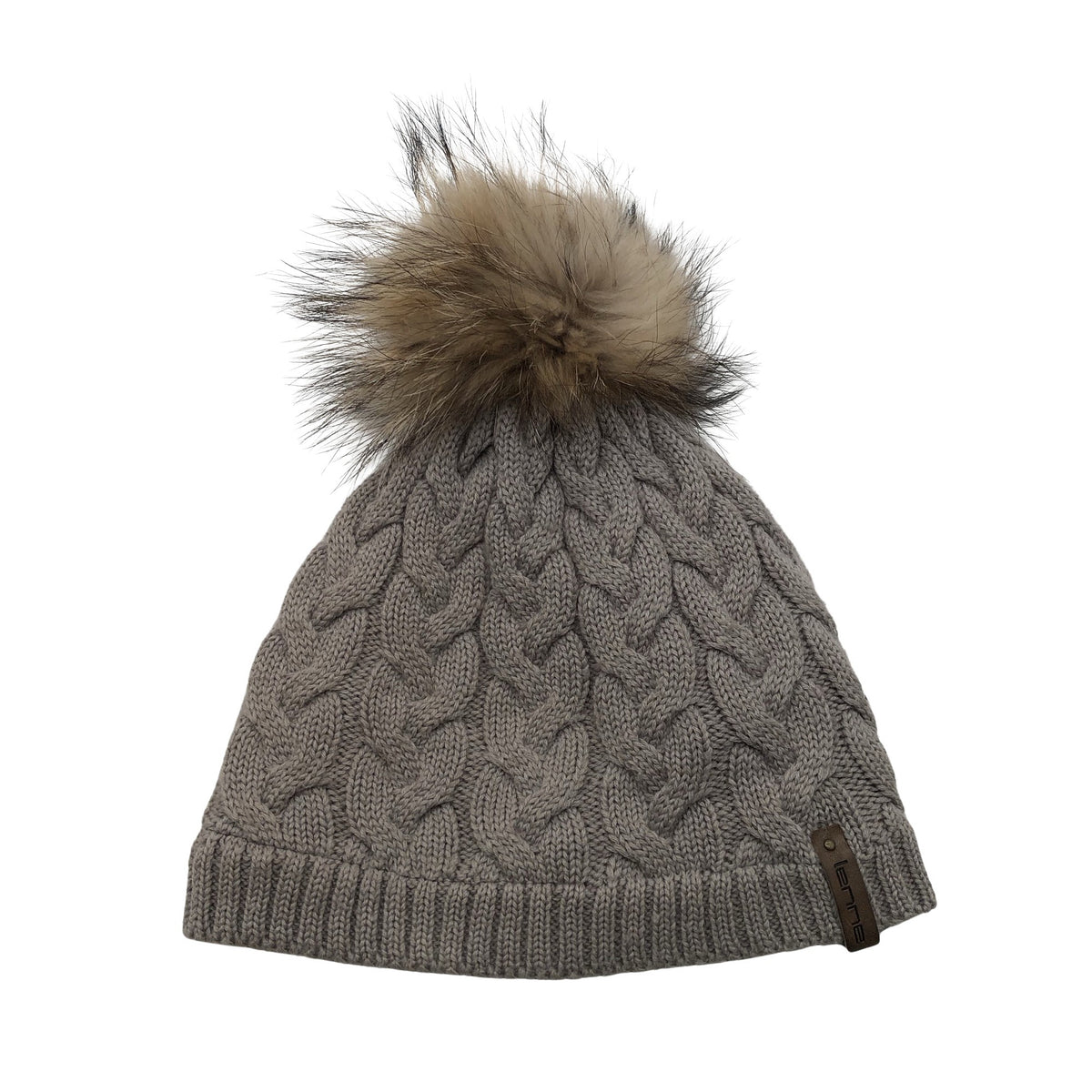 Unisex Lenne - Winter beanie, size 54 - 56 cm - Beige (1)