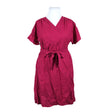 Unisex Linen Feels - Dress, size 42 - Pink ()