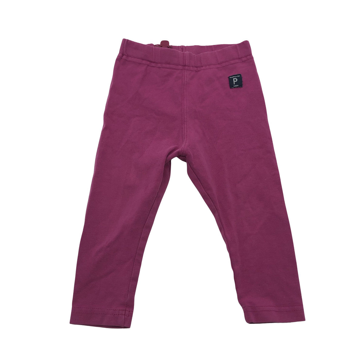 Unisex Polarn O. Pyret - Tricot pants, size 74 - 80 - Violet (1)