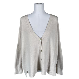 Unisex Bypias - Cardigan, size 40 - Beige (1)