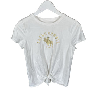 Unisex Abercrombie&Fitch - T-shirt, size 152 - 158 - White (1)