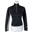 Unisex Adidas - Sports shirt, long sleeve, size 34 - Black ()