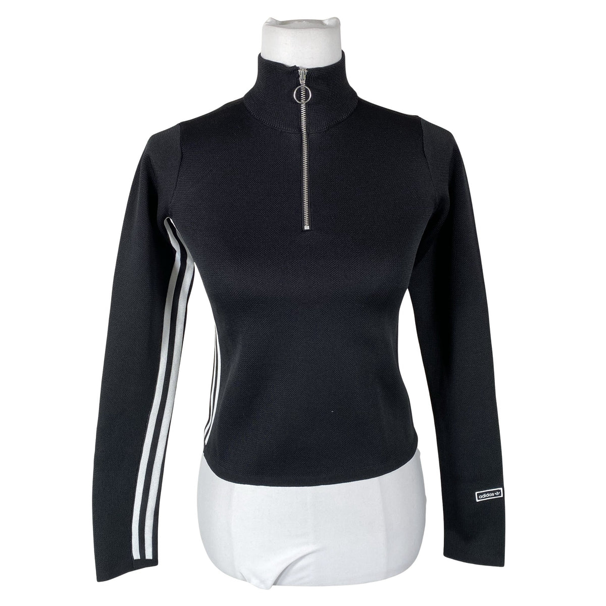 Unisex Adidas - Sports shirt, long sleeve, size 34 - Black (1)