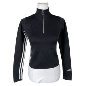 Unisex Adidas - Sports shirt, long sleeve, size 34 - Black (1)