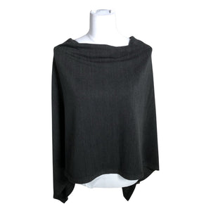 Unisex Finnlea - Poncho, size 38 - Black (1)