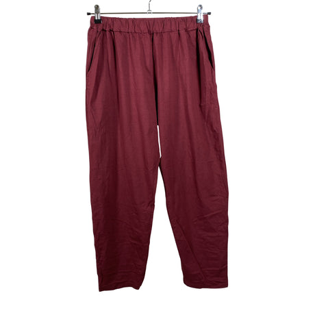Unisex Tom Tailor - Tricot pants, size 40 - Wine red ()