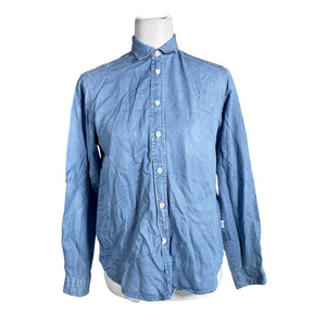 Unisex Makia - Collared shirt, size 36 - Light blue (1)