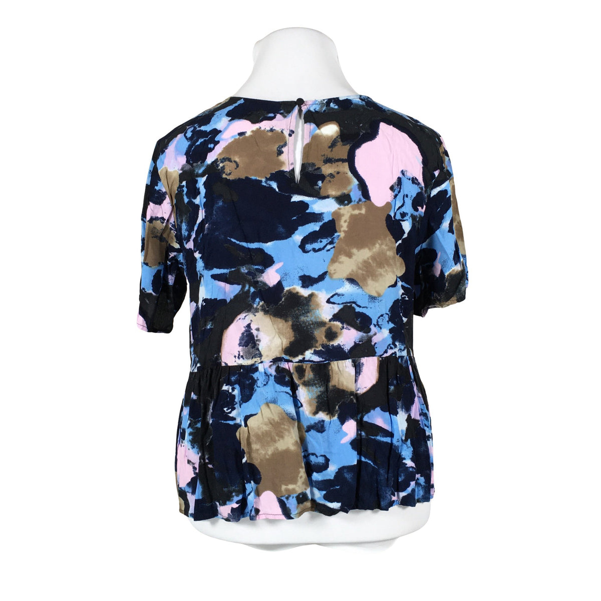 Unisex Fire&Glory - Short-sleeved blouse, size 42 - Blue (2)