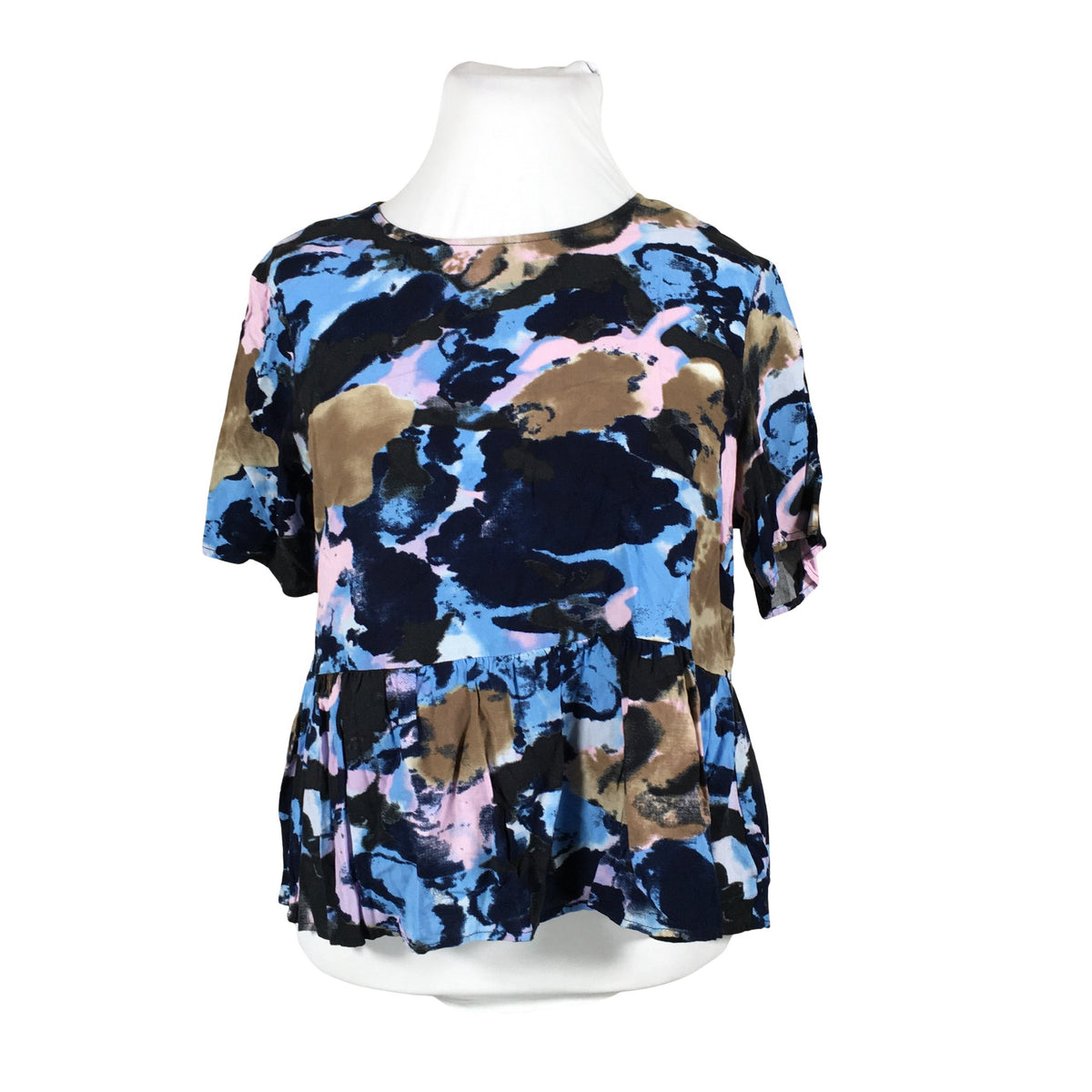 Unisex Fire&Glory - Short-sleeved blouse, size 42 - Blue (1)