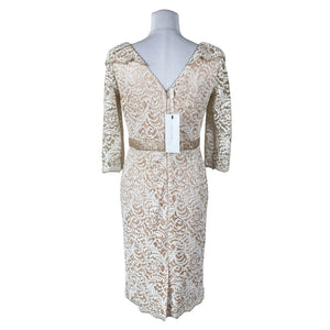 Unisex Carla Ruiz - Party dress, size 38 - Beige (2)