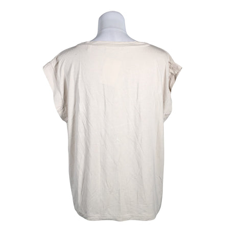 Unisex Opus - Short-sleeved blouse, size 40 - Beige (2)
