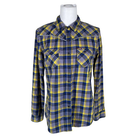 Unisex Lee Cooper - Collared shirt, size 40 - Blue ()