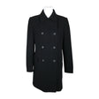 Unisex MasCara - Wool coat, size 36 - Black ()