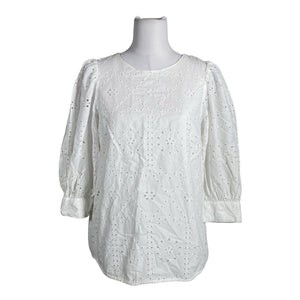 Unisex s.Oliver - Blouse, size 40 - White (1)