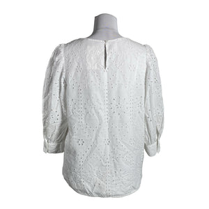 Unisex s.Oliver - Blouse, size 40 - White (2)