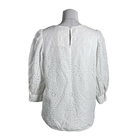 Unisex s.Oliver - Blouse, size 40 - White (2)