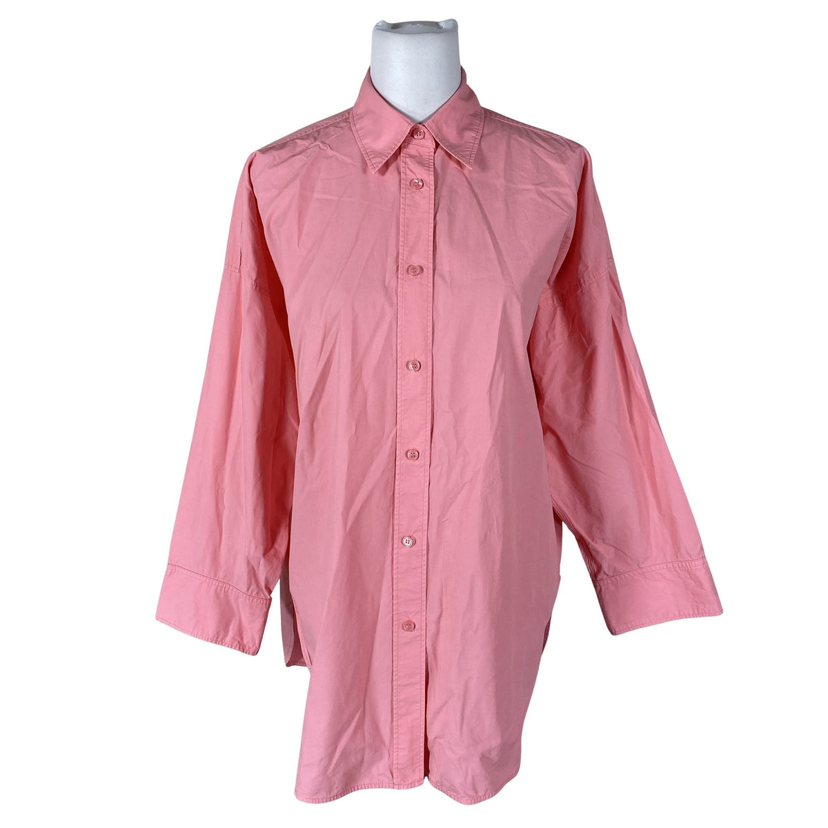 Unisex Arket - Collared shirt, size 36 - Light pink (1)