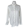 Unisex Hálo - Collared shirt, size 40 - White ()