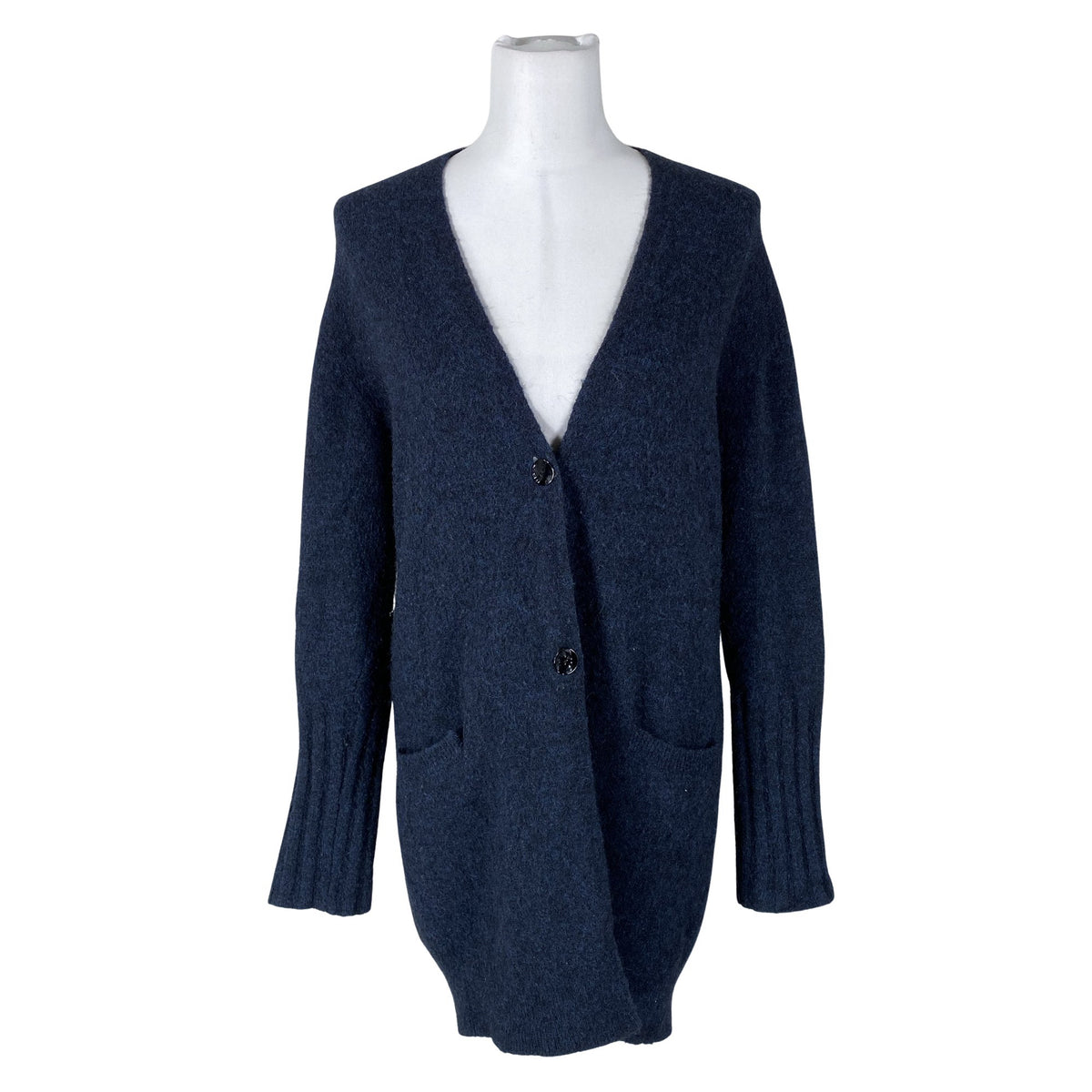 Unisex Filippa K. - Cardigan, size 36 - Blue (1)