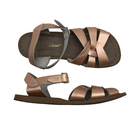 Unisex Salt Water - Sandals, size 35 - Gold ()