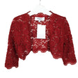 Unisex Rosemunde - Evening bolero jacket, size 122 - 128 - Red ()