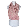 Unisex Handmade - Circle scarf, size Midi - Light pink ()