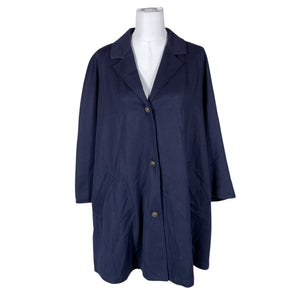 Unisex Part two - Trench coat, size 36 - Blue (1)