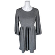 Unisex Your Face - Tricot dress, size 38 - Gray ()
