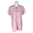 Unisex Golddigga - Schiffon tunic, size 38 - Light pink ()