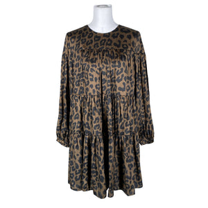 Unisex Banana Republic - Schiffon dress, size 38 - Brown (1)