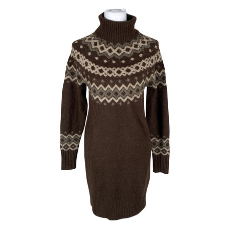 Unisex Free Quent - Knit dress, size 34 - Brown ()