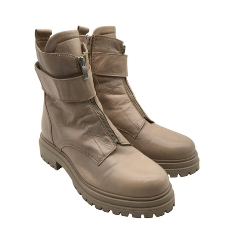 Unisex O.I.S - Ankle boots, size 40 - Beige (2)