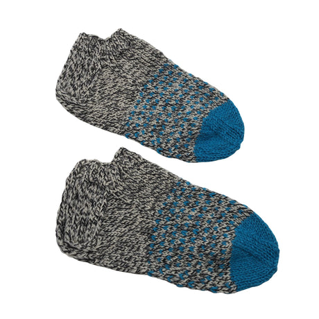 Unisex Handmade - Wool socks, size 40 - Blue ()