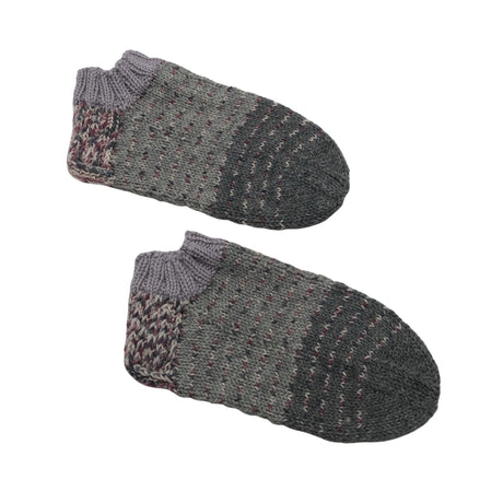 Unisex Handmade - Wool socks, size 40 - Gray ()