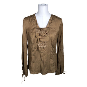 Unisex Biba - Blouse, size 36 - Brown (1)