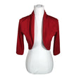 Unisex S.T.I - Tricot bolero, size 36 - Red ()