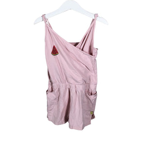 Unisex Lemon Beret - Short overalls, size 116 - 122 - Light pink (1)
