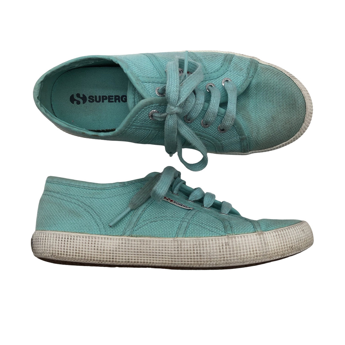 Unisex Superga - Casual sneakers, size 32 - Light blue (1)
