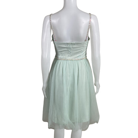 Unisex Chi Chi London - Party dress, size 36 - Green (2)