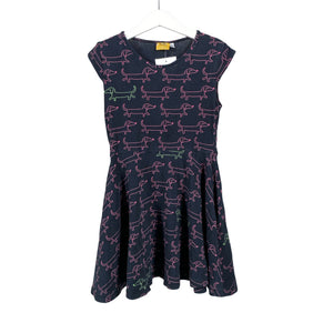 Unisex me&i - Tricot dress, size 122 - 128 - Black (1)