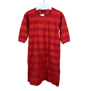 Unisex Marimekko - Tricot dress, size 86 - 92 - Red (1)