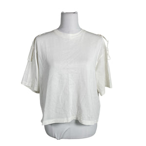 Unisex Massimo Dutti - T-shirt, size 38 - White (1)