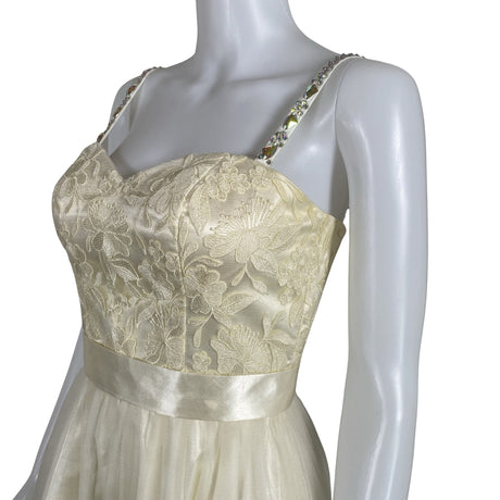 Unisex Laona - Party dress, size 34 - Yellow (2)