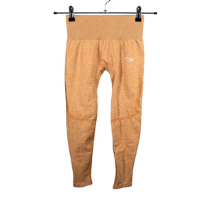 Unisex ICIW – Icaniwill - Sports tights, size 38 - Orange (1)