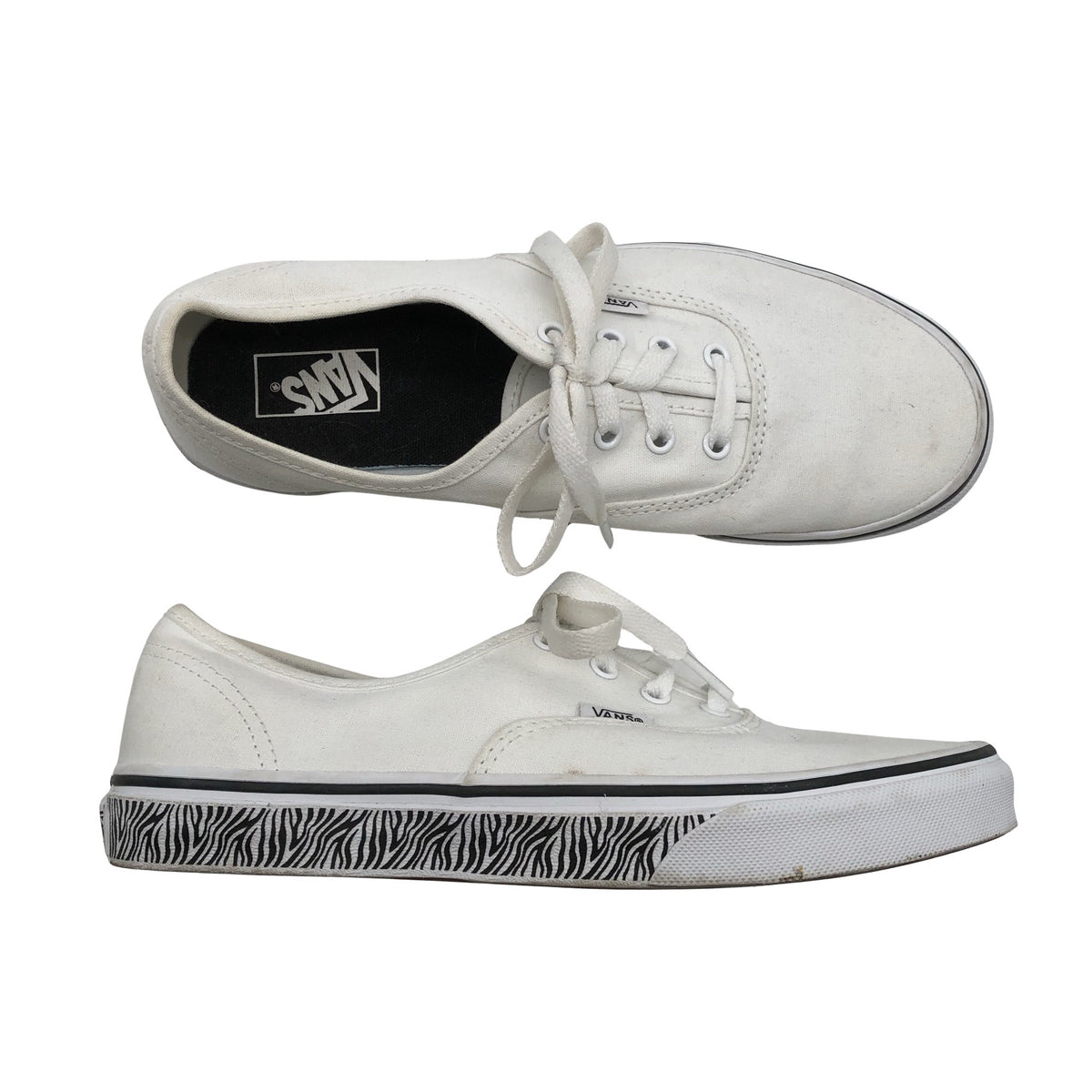 Unisex Vans - Casual sneakers, size 38 - White (1)