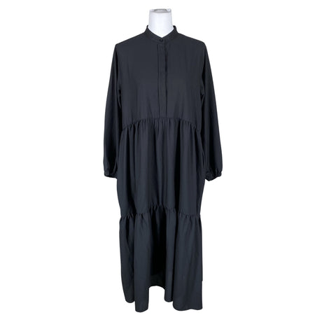 Unisex Makia - Schiffon dress, size 38 - Black ()