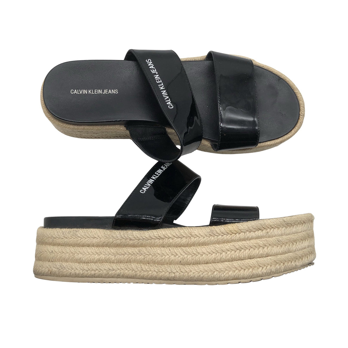 Unisex Calvin Klein Jeans - Sandals, size 38 - Black (1)